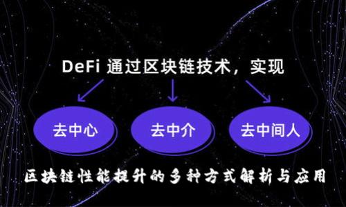 区块链性能提升的多种方式解析与应用